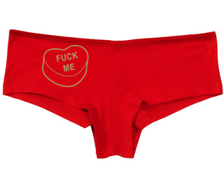 Fuck Me - Valentines Day Candy - Red Boy Short