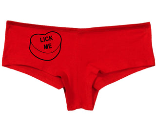 Valentines Day Candy - Lick Me - Red Boy Short