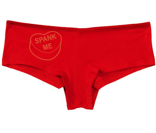 Valentines Day Candy - Spank Me - Red Boy Short