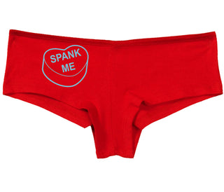 Valentines Day Candy - Spank Me - Red Boy Short