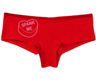 Valentines Day Candy - Spank Me - Red Boy Short
