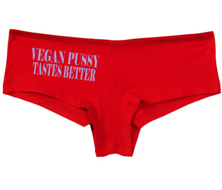 Vegan Pussy Tastes Better - Red Boy Short