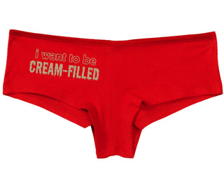 I Want To Be Cream Filled - Red Boy Short