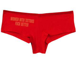Women With Tattoos Fuck Better - Red Boy Short