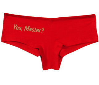 Yes Master ? - Red Boy Short