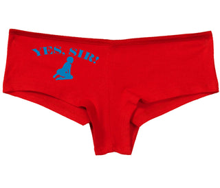 Yes Sir - Submissive Woman - Red Boy Short