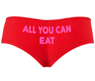 All You Can Eat - Red Boyshort