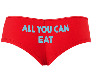 All You Can Eat - Red Boyshort