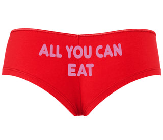 All You Can Eat - Red Boyshort