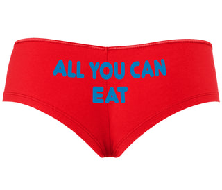 All You Can Eat - Red Boyshort