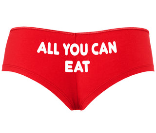 All You Can Eat - Red Boyshort