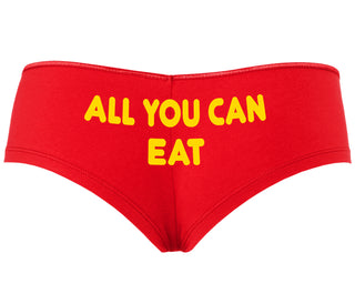 All You Can Eat - Red Boyshort