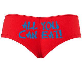 All You Can Eat Chinese Takaway Style - Red Boyshort