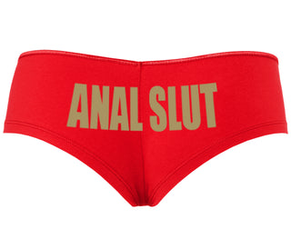 Anal Slut - Red Boyshort
