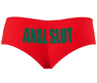Anal Slut - Red Boyshort