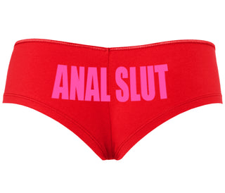 Anal Slut - Red Boyshort