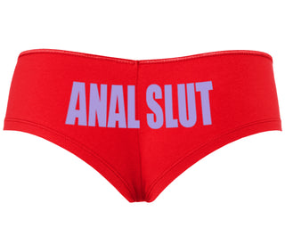 Anal Slut - Red Boyshort