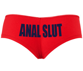 Anal Slut - Red Boyshort