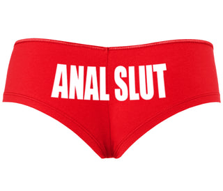 Anal Slut - Red Boyshort