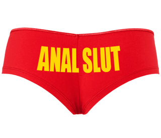 Anal Slut - Red Boyshort