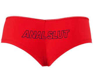 Anal Slut - Red Boyshort