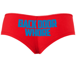 Back Door Whore - Red Boyshort