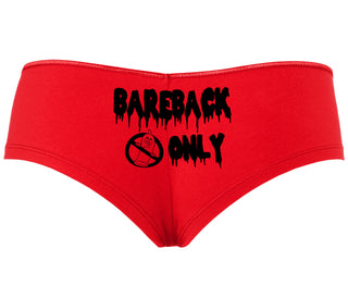 Bareback Only - Red Boyshort