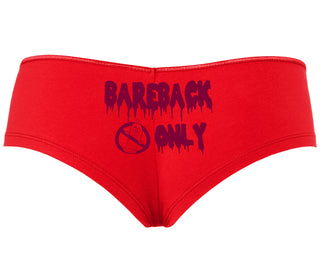 Bareback Only - Red Boyshort