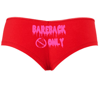 Bareback Only - Red Boyshort