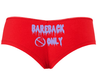 Bareback Only - Red Boyshort