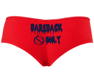 Bareback Only - Red Boyshort