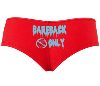 Bareback Only - Red Boyshort