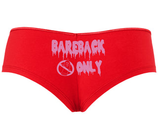 Bareback Only - Red Boyshort