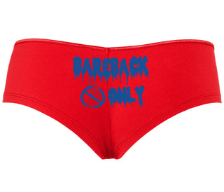 Bareback Only - Red Boyshort
