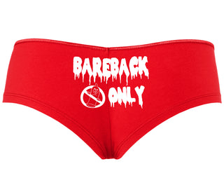 Bareback Only - Red Boyshort