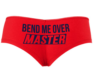 Bend Me Over Master - Red Boyshort