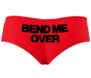 Bend Me Over - Red Boyshort