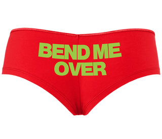 Bend Me Over - Red Boyshort