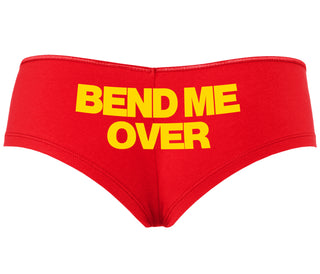 Bend Me Over - Red Boyshort
