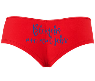 Blow Jobs Are Real Jobs - Red Boyshort