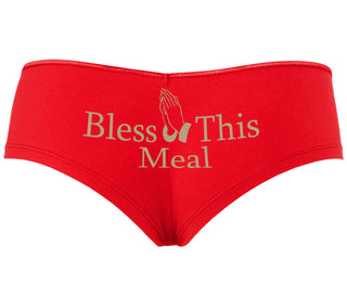 Bless This Meal - Red Boyshort