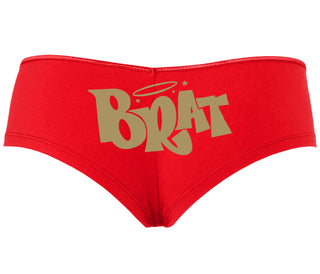 Brat - Red Boyshort