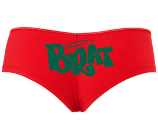 Brat - Red Boyshort