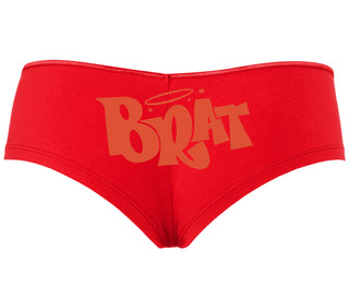 Brat - Red Boyshort