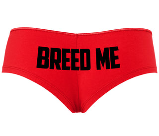 Breed Me - Red Boyshort