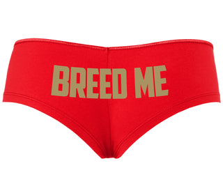 Breed Me - Red Boyshort