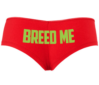 Breed Me - Red Boyshort
