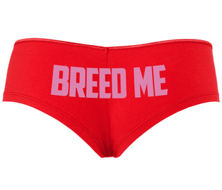 Breed Me - Red Boyshort