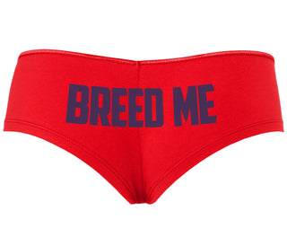 Breed Me - Red Boyshort