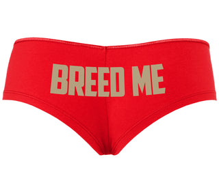 Breed Me - Red Boyshort